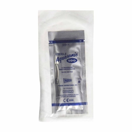 Aquasonic Ultrasound Gel Transmission 20 Gram Foil Pouch, 288PK 01-01
